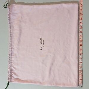 Kate Spade Light Pink Dust Cover Bag, 19.5"x17"